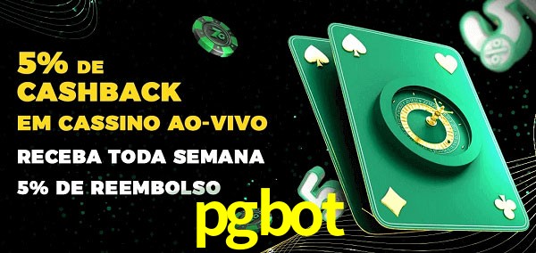 Promoções do cassino ao Vivo pgbot